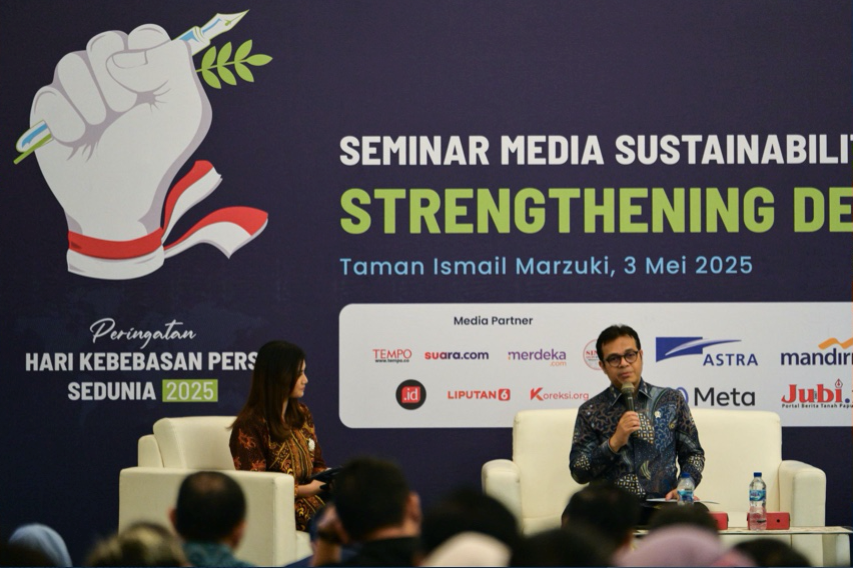 HARI KEBEBASAN PERS SEDUNIA, WAMEN NEZAR PATRIA SERUKAN MEDIA NASIONAL TEMUKAN MODEL BISNIS BARU